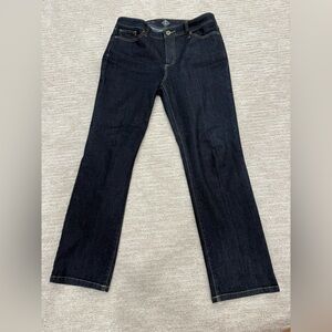 St. John's Bay Blue Straight Jeans Classic Denim